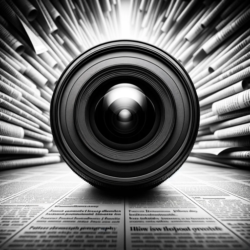 B&W News Lens logo