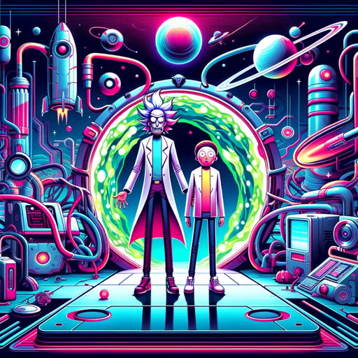 Rick & Morty Fan Fiction Teller logo