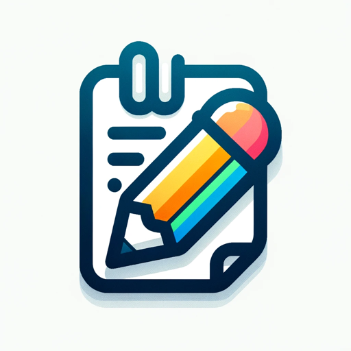 Writing logo