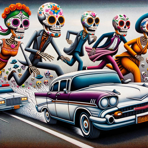 Heists de los Muertos, a text adventure game logo