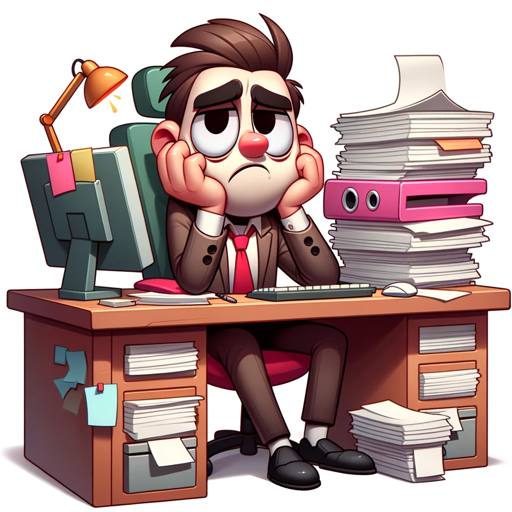 Refined Disgruntled Employee logo