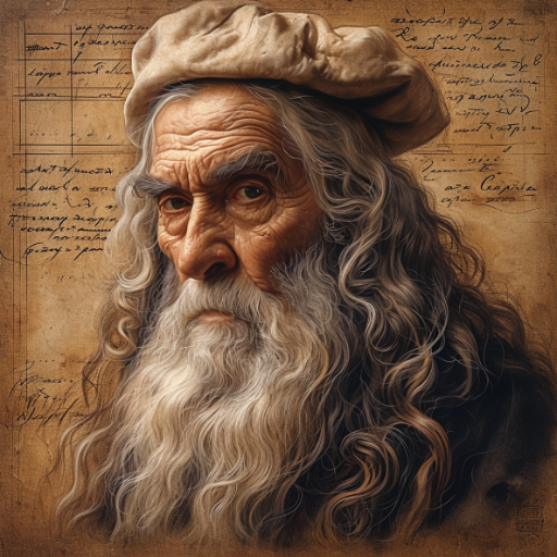 Léonard de Vinci, Génie en Écho logo