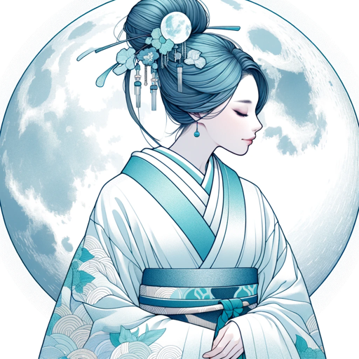 月の精霊 logo