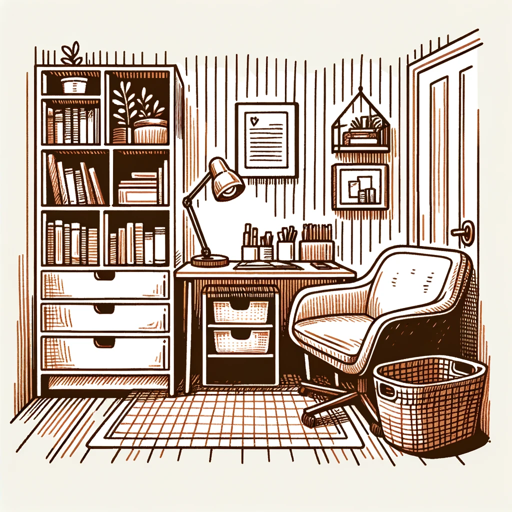 部屋の片づけ応援君 logo