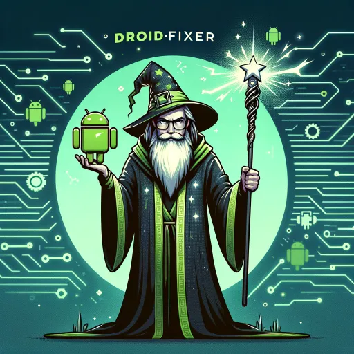 DroidFixer Wizard logo