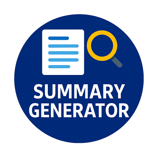 Summary Generator GPT logo