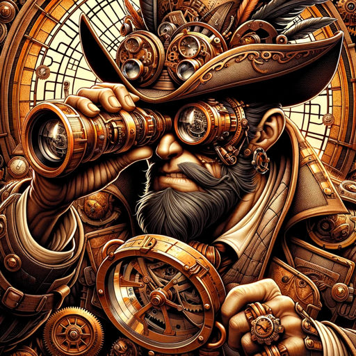 Steampunk Pirates, a text adventure game logo