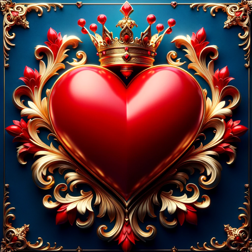The Queen of Hearts logo