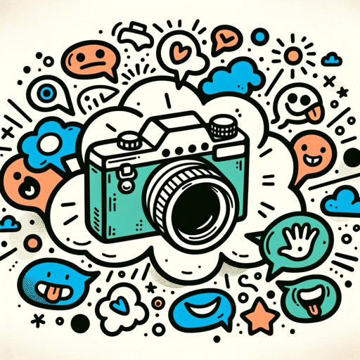 A word in picture (写真で一言) logo