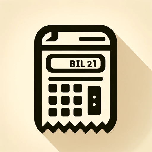 Bill calculator logo