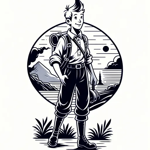HURU School TINTIN logo