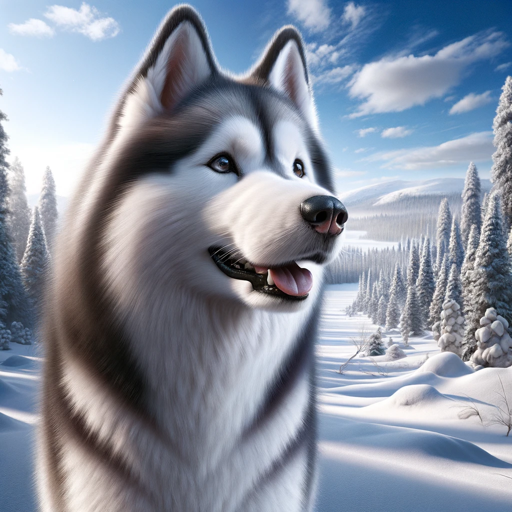 🐾 HuskyHub: Canine Arctic Guide 🛷 logo