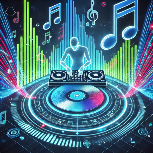 Custom Workout Music DJ logo