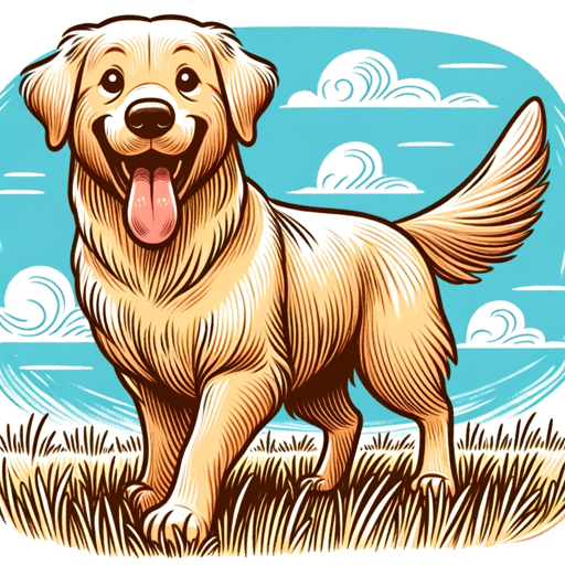 🦮 GoldenGuide for Golden Retriever Care 🐾 logo