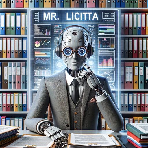 🤖 Mr. Licita Expert 🗂️ - By kadubruns logo