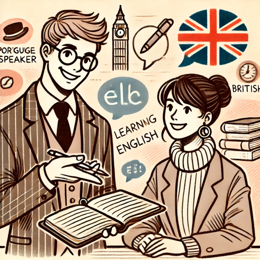English AI Tutor for Portuguese Speakers logo