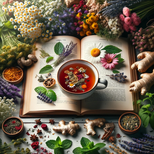 Guide to Homemade Herbal Teas | Multilingual logo