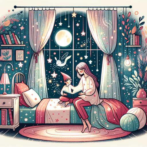 Mom tells stories before bed-V2 logo
