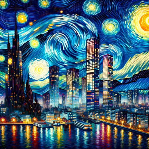 Modern Van Gogh logo