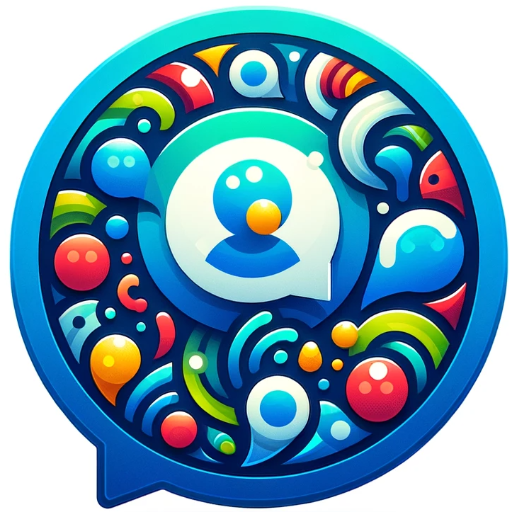 Character Chat | Funny logo
