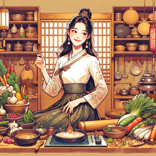 Korean Food Master logo
