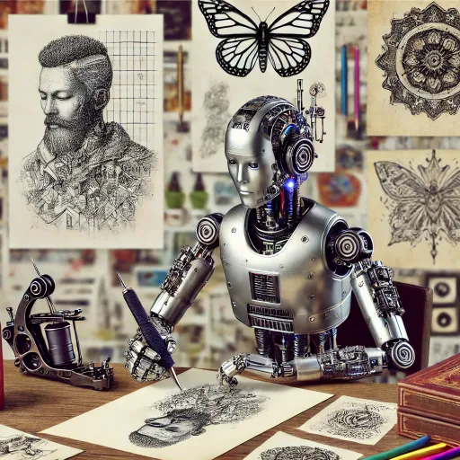 🤖 Mr. Tattoo e Desenho ✏️ - By kadubruns  logo