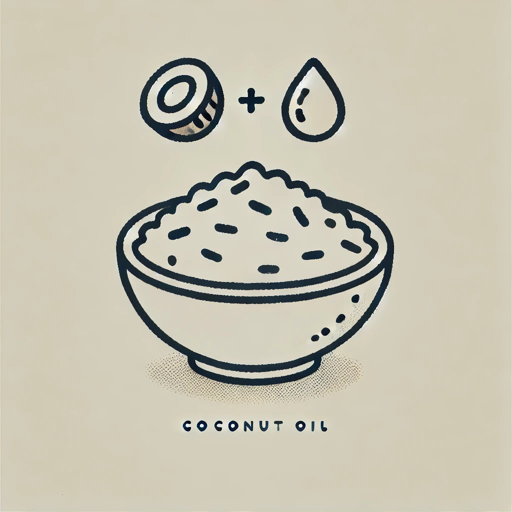 Cooking White Rice with Coconut Oil logo