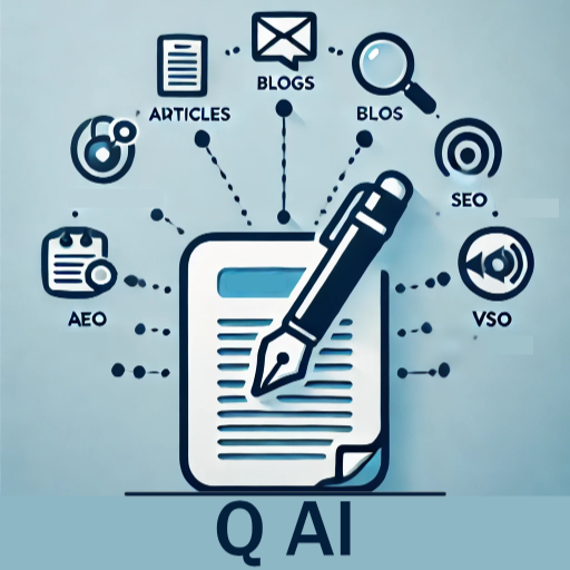 SEO Article, Blog 100%Optimized Content Writer QAI logo