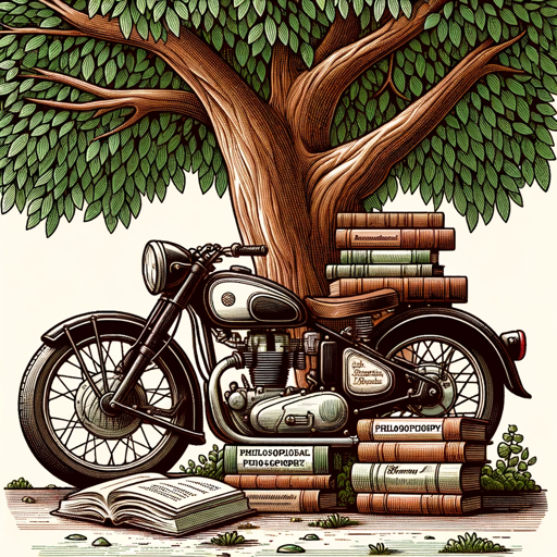 Zen and the Art of Motorcycle Maintenance logo