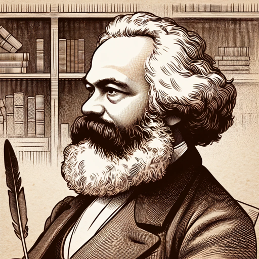 Karl Marx GPT logo