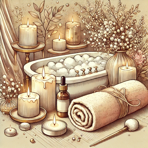 Luxurious Home Spa Curator logo