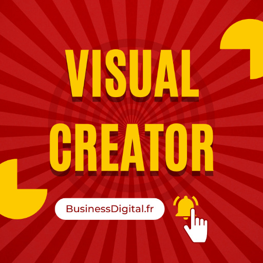BusinessDigital.fr - Visual creator logo