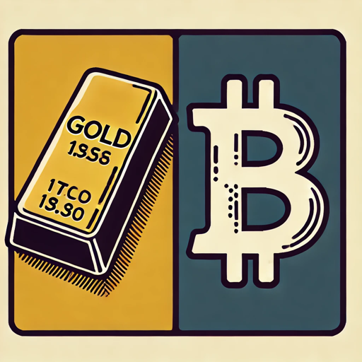 Gold and Bitcoin Assets logo