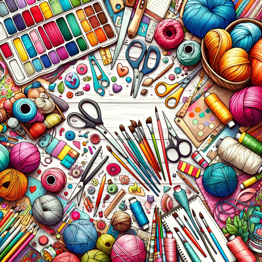 🎨✂️ DIY Craft Workshop Assistant 🖌️🧵 logo