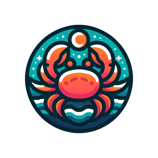 Cancer Zodiac Sign logo