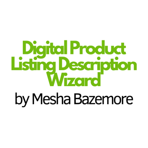 Digital Product Listing Description Wizard logo