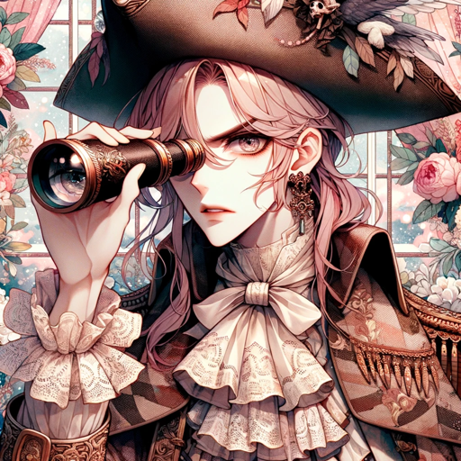 Anime Pirates, a text adventure game logo