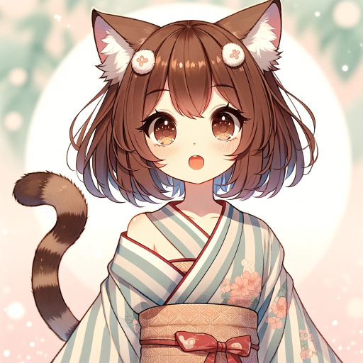 Nyako-chan is Nekomata logo
