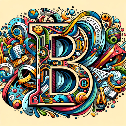 B logo