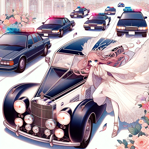 Anime Heists, a text adventure game logo