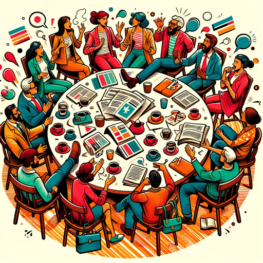 Political Discussions in Groups logo