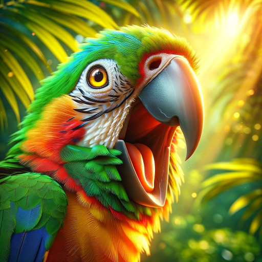 The Laughing Parrot logo