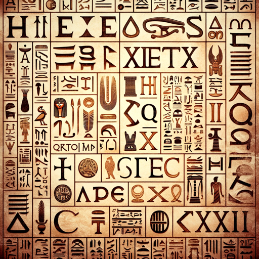 Champollion (Translator for Ancient languages) logo
