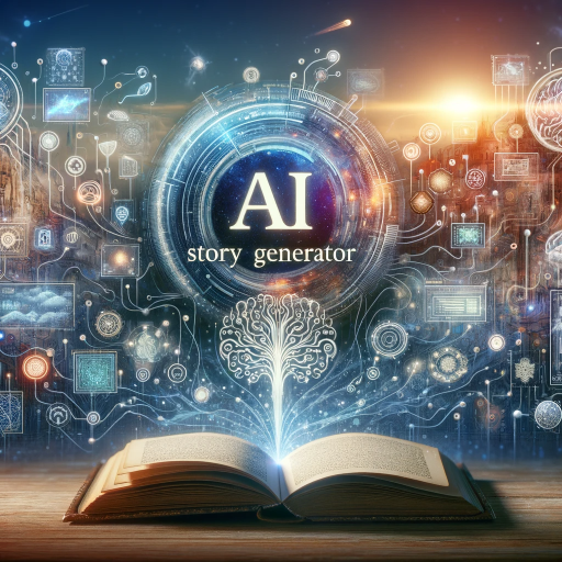 AI story generator logo