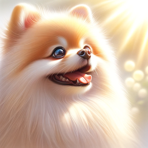 Sunny Pomeranian Artist logo