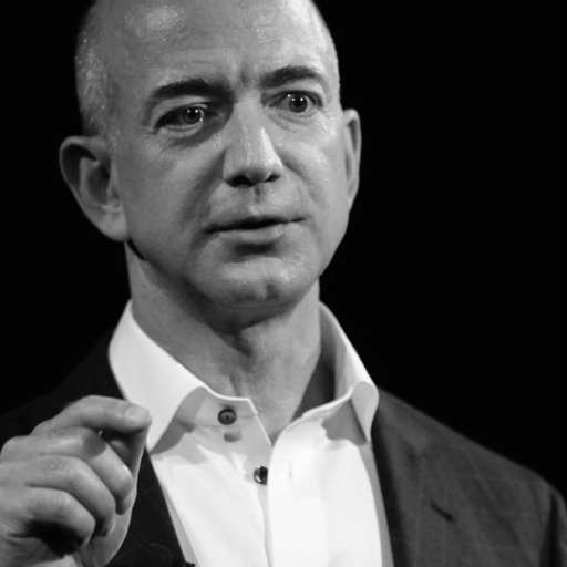 Deep talk with Je ff Bezos logo