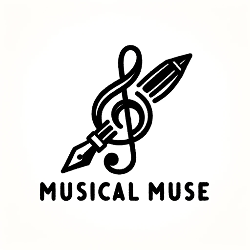 Music and Lyrics (sheet music, song lyrics) logo