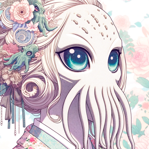 Anime Cthulhu, a text adventure game logo