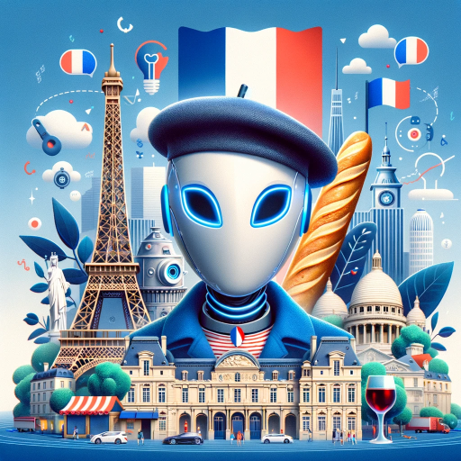 Learn French from the beginning logo