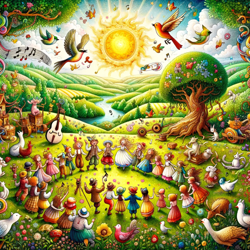 전래동요/traditional children's song/傳統童謠 logo